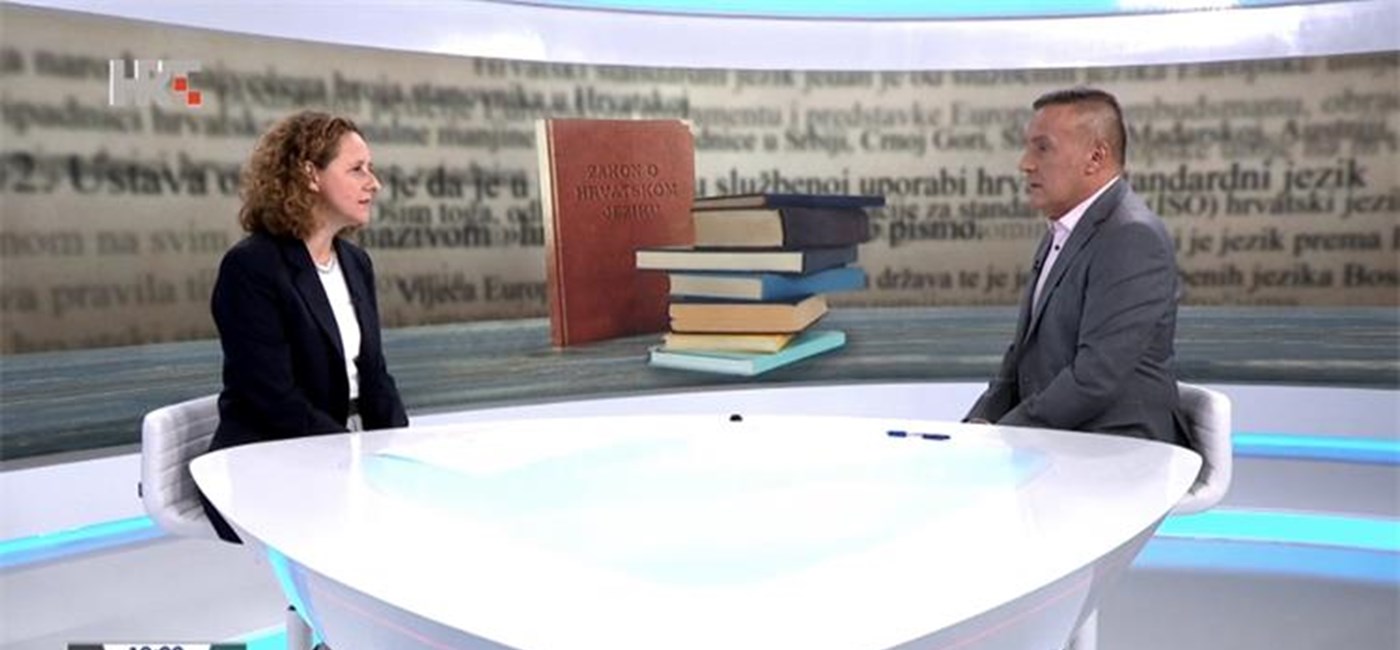 Obuljen Koržinek: Cilj Zakona o hrvatskom jeziku je urediti korištenje standardnog jezika u javnoj upotrebi
